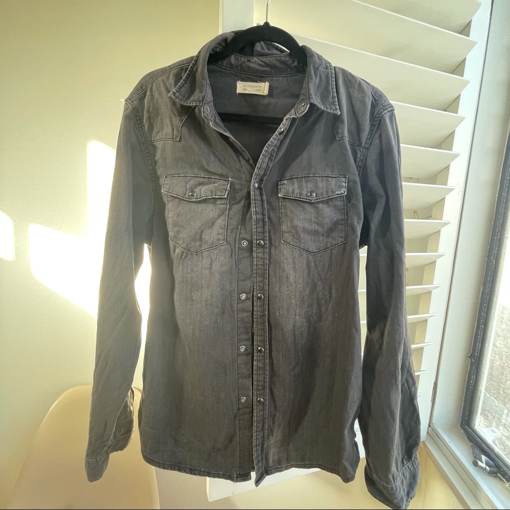 AllSaints Button Down - Large